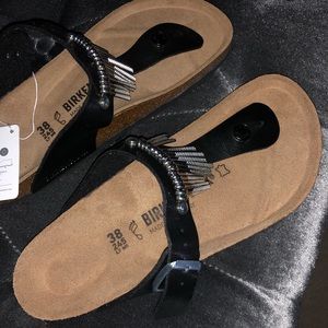 Birkenstock Gizeh with Fringe